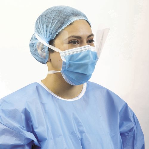 IIR型手术口罩 - TEC- MVISL_01 - Tecman Advanced Healthcare Products - 带挡风镜 / 三层叠式