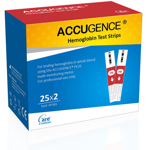 贫血症试剂带 - ACCUGENCE ®  - e-LinkCare Meditech - 血细胞比容 / 血红蛋白 / 血液总量