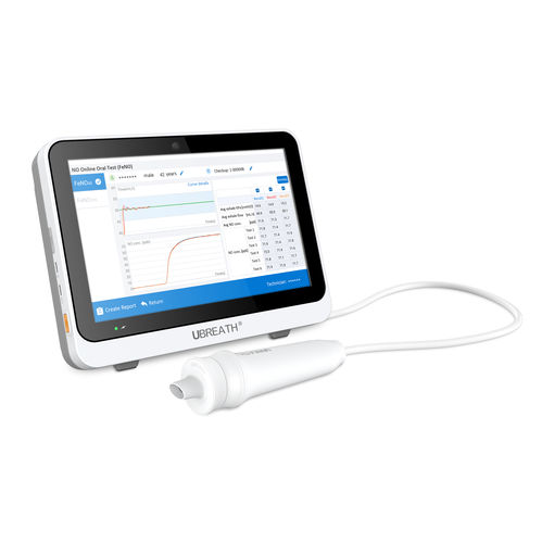 FeNO呼吸分析仪 - UBREATH ® - e-LinkCare Meditech - 一氧化碳 / 用于哮喘病人 / 吸烟