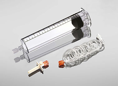 造影剂注射器 - C01-001-10 - Shenzhen Seacrown Electromechanical - 100毫升 / 一次性 / 无菌