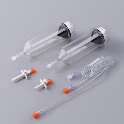 造影剂注射器 - C01-040-10 - Shenzhen Seacrown Electromechanical - 一次性 / 无菌