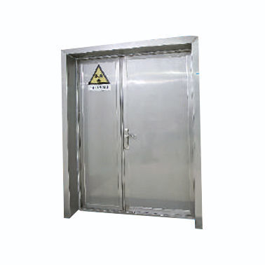 防辐射门 - Shenzhen Seacrown Electromechanical - 用于放射科 / 滑动式 / 带铰链