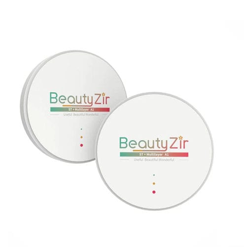 氧化锆牙科材料 - ST+ML - Beautyzir Technology Co.,Ltd. - 用于牙桥 / 用于牙冠 / 用于牙嵌