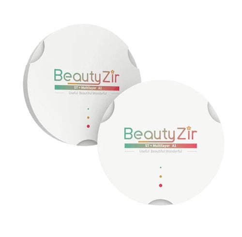 氧化锆牙科材料 - ST+ML - Beautyzir Technology Co.,Ltd. - 用于牙桥 / 用于牙冠 / 用于牙嵌