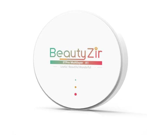 氧化锆牙科材料 - STPro ML - Beautyzir Technology Co.,Ltd. - 用于牙桥 / 用于牙冠 / 用于牙嵌