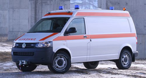 厢式救护车 - Volkswagen Transporter - DELTAMED SRL - B型 / 全地形 / 机械式