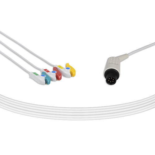 医用心电图电缆 - 2340P-I - Unimed Medical Supplies - 四线式 / 飞利浦 / 通用电气医疗