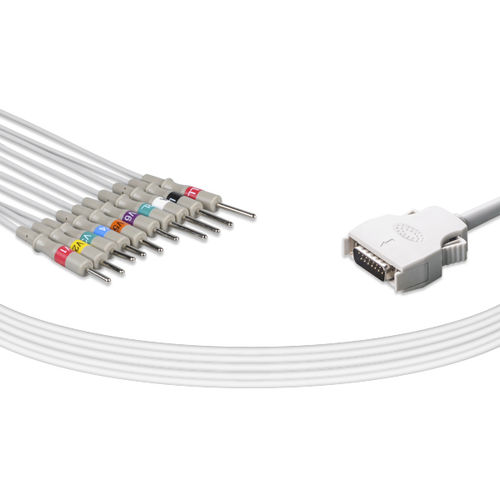 医用心电图电缆 - E10-MT-N - Unimed Medical Supplies - 10线 / 莫塔拉 / 重复使用型