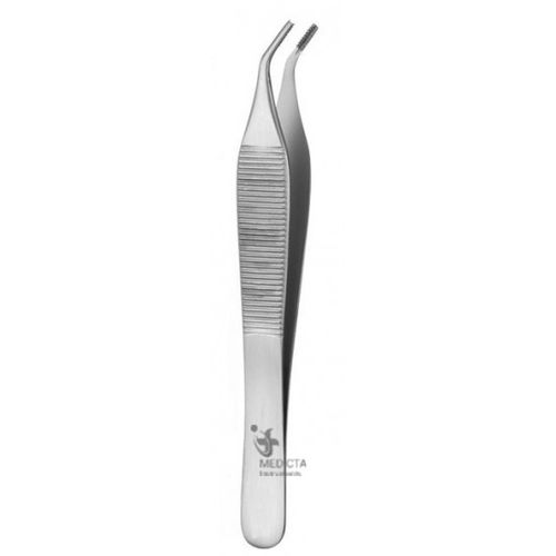 手术微型手术钳 - M-3020 - Medicta Instruments - 抓取织物 / Adson式 / 弯曲