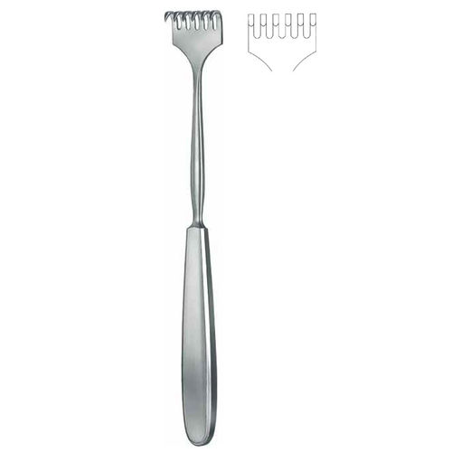 皮肤牵开器 - M-211-06 - Medicta Instruments - 手术 / 不锈钢 / 加压加热