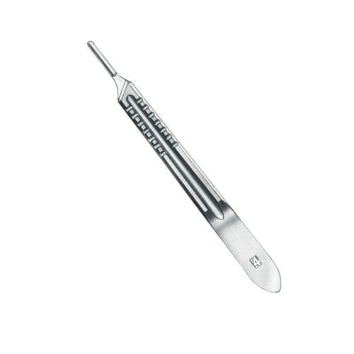 金属把手手术刀手柄 - M- 004 - Medicta Instruments