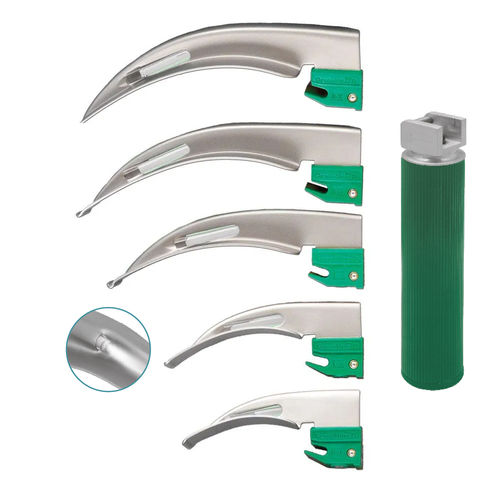 Macintosh喉镜刀头 - MI - 1049-01 - Medicta Instruments - 不锈钢 / 塑料 / 光纤