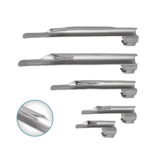 Miller喉镜刀头 - MI - 1011-00 - Medicta Instruments - 不锈钢 / 光纤