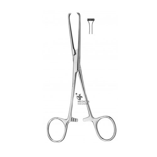 手术钳 - M-1820 - Medicta Instruments - 抓取织物 / Allis 式 / 不锈钢