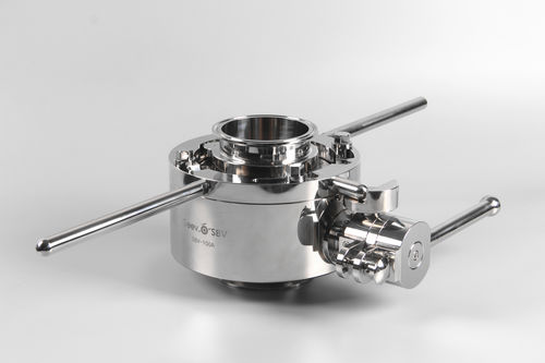 分体式蝶阀 - SBV series - GEEVO TECHNOLOGY - 用于制药业 / 收容转移 / αβ