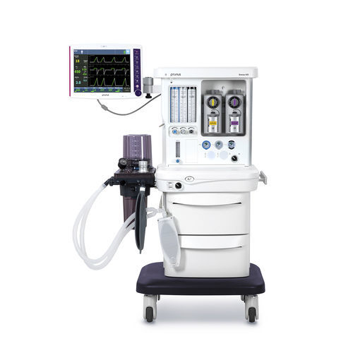 麻醉工作站推车 - Boaray 600 - Shenzhen Prunus Medical - 带呼吸监控 / 带呼吸机 / 带电动气体混合器