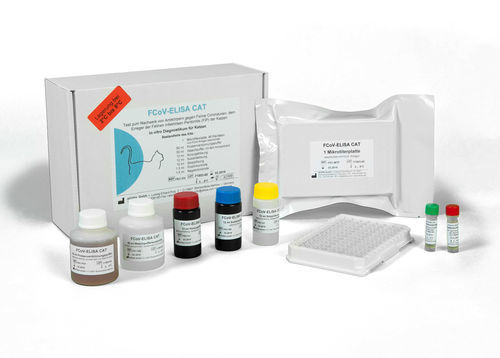 兽用快速诊断套装 - FCoV-ELISA CAT - INDICAL BIOSCIENCE GmbH - 猫传染性腹膜炎 / 用于猫科动物 / IgG免疫球蛋白G