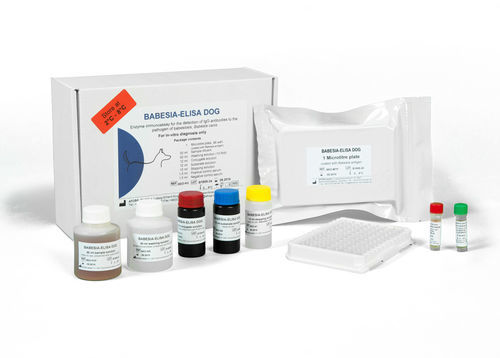 兽用快速诊断套装 - BABESIA-ELISA DOG - INDICAL BIOSCIENCE GmbH - 犬类 / IgG免疫球蛋白G / 巴贝虫