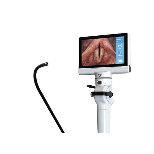 高解析度电子喉镜 - LF series - Zhuhai Vision Medical Technology - 带视频显示器