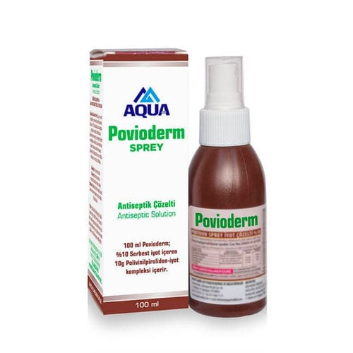身体卫生抗菌剂 - Povioderm - Aqua Medikal - 用于手部卫生 / 液体 / 100毫升