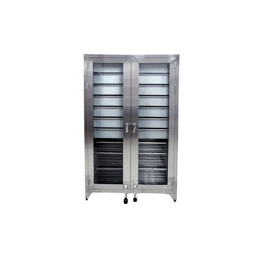 器械柜 - SWIC-08 - Sungwon Industry co, Ltd - 用于医院 / 搁板 / 带篮子