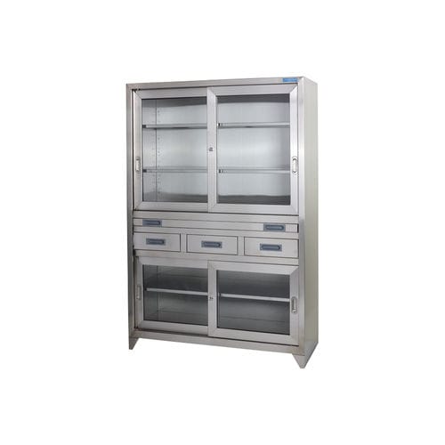 器械柜 - SWIC-01 - Sungwon Industry co, Ltd - 用于医院 / 搁板 / 不锈钢
