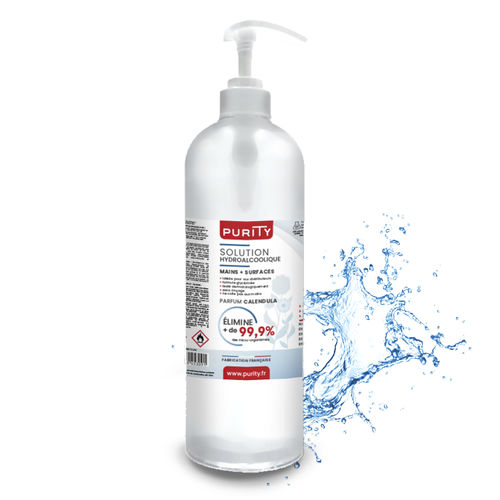 80%消毒洗手液 - FLASK - Alsace Protection - 1000mL