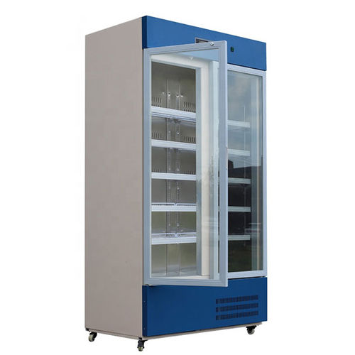 实验室冷柜 - BYC-L660  - Zhejiang Heli Refrigeration Equipment Co., Ltd - 血库 / 橱柜式 / 带滑轮