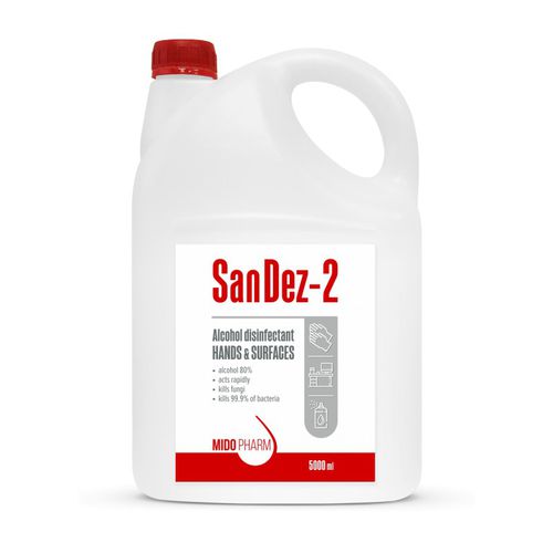 80%消毒洗手液 - SANDEZ-2 - MidoPharm - 5000mL