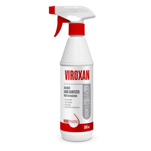 80%消毒洗手液 - VIROXAN - MidoPharm - 500毫升