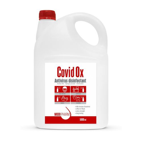 地板和表面抗菌剂 - CovidOx  - MidoPharm - 液体 / 5000毫升 / 醇基