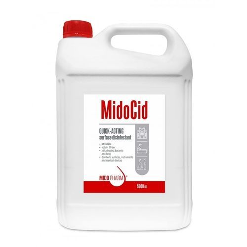 地板和表面抗菌剂 - MidoCid - MidoPharm - 液体 / 5000毫升
