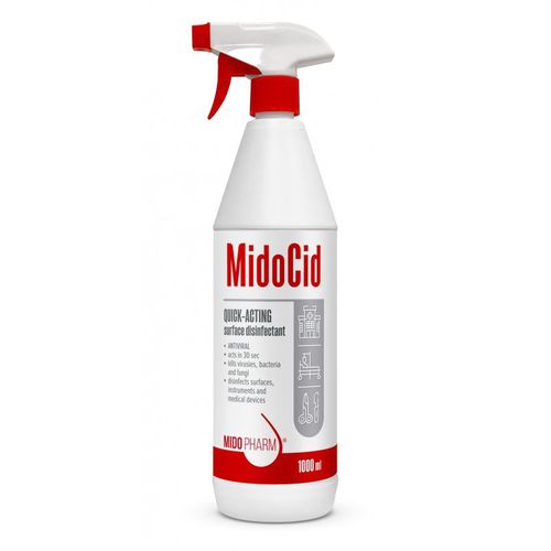 地板和表面抗菌剂 - MidoCid - MidoPharm - 液体 / 1000毫升