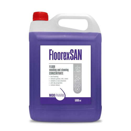 对于土壤抗菌剂 - FLOOREX SAN - MidoPharm - 液体 / 5000毫升 / 醇基