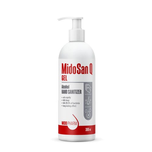 70%消毒洗手液 - MidoSan Q - MidoPharm - 300毫升