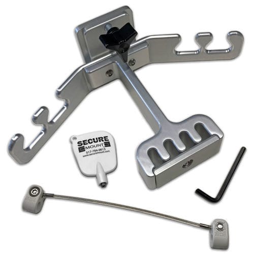 杆式安装电缆管理系统 - SM07-CMS-TRK - Secure Mount - 4 人座 / 铝制
