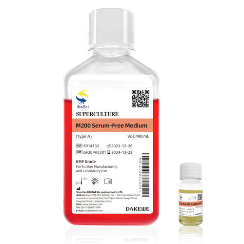 生长培养基试剂 - SuperCulture™ GF20 Plus MSC Xeno-Free SFM - Dakewe (Shenzhen) Medical Equipment Co., Ltd. - 用于研究 / 用于细胞培养 / 用于细胞菌株