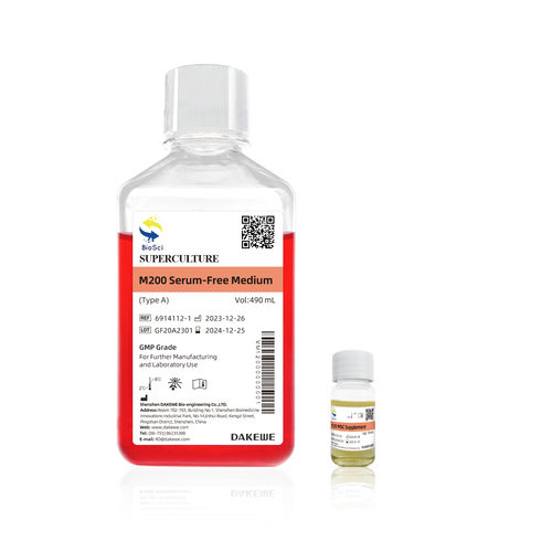 生长培养基试剂 - SuperCulture™ GF20 MSC - Dakewe (Shenzhen) Medical Equipment Co., Ltd. - 用于研究 / 用于细胞培养 / 用于细胞菌株