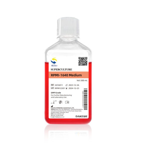 RPMI-1640培养基试剂 - Dakewe (Shenzhen) Medical Equipment Co., Ltd. - 用于研究 / 液体 / GMP