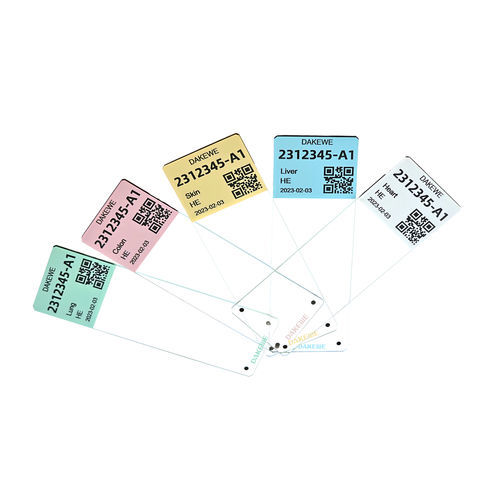 疏水显微镜载玻片 - DKWAS001A - Dakewe (Shenzhen) Medical Equipment Co., Ltd. - 带彩色涂层 / 粘贴式