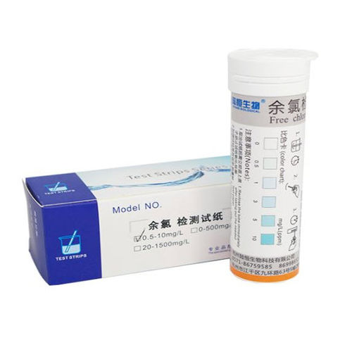 水分析试剂带 - Hangzhou Lohand Biological Technology Co., Ltd. - 氯 / 氯