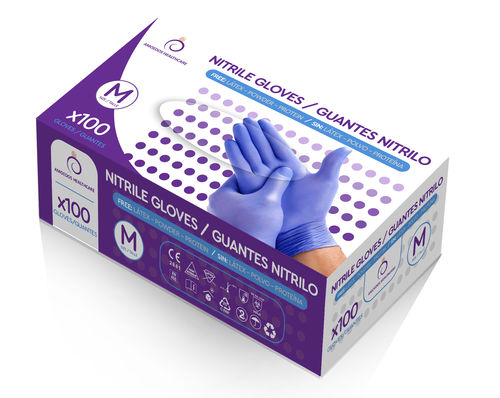 乳胶手套 - amoedos healthcare - 腈类 / 乙烯基 / 医用