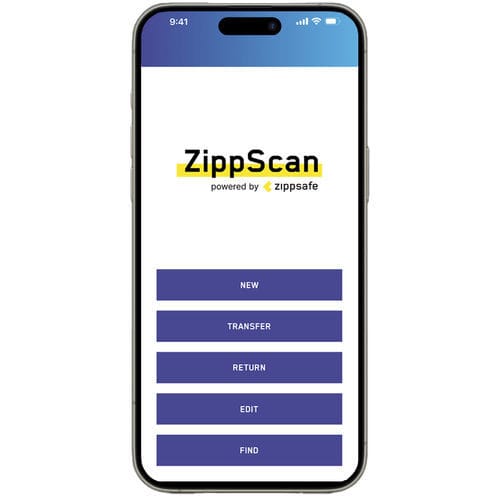 医用移动应用 - Zippsafe - 用于医院 / 用于医疗机构 / 文档管理