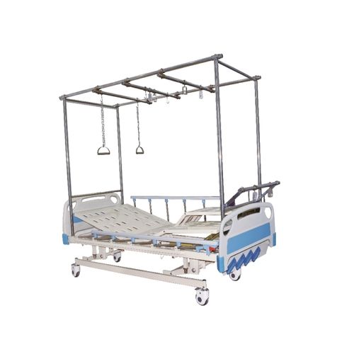 医用病床 - XF8052 - Foshan Xufeng Medical Technology Co., Ltd. - 手动 / 高度可调节 / 带滑轮