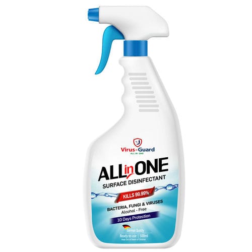 地板和表面抗菌剂 - All in One - Virus Guard Dezenfektan Sti Ltd - 液体 / 500毫升 / 苯扎氯铵基