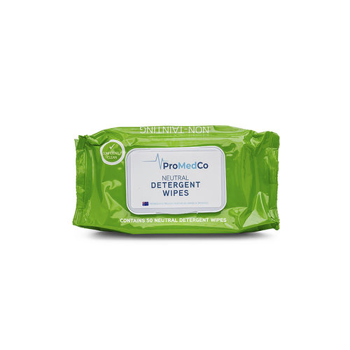 地板和表面清洁湿巾 - PMC33850 - ProMedCo - 50个