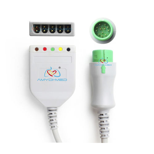 心电图电缆 - AMD-EC-VX0004-R   - Shenzhen Amydi-med Electronics Tech