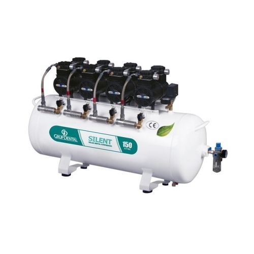 牙科空气压缩机 - GP SILENT 150LT 6HP - Grup Dental Medikal - 静音 / 无油 / 干式