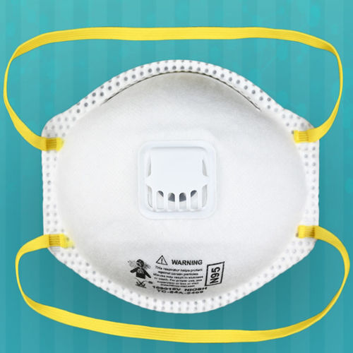 N95呼吸口罩 - 109016V - Jiangmen Yanyang Trading Co., Ltd. - 带气门 / 杯形 / 一次性