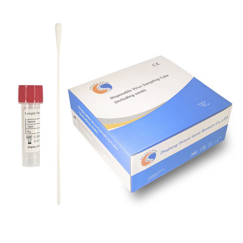 PCR试管 - include swab - Zhejiang Orient Gene - 圆柱 / 鼻部 / 喉咙